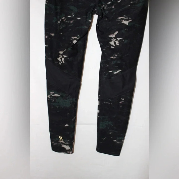Donna Karan Camo Mesh Panel Leggings Small - Picture 7 of 10